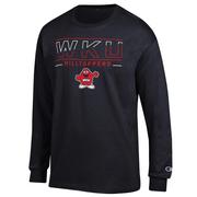  Western Kentucky Champion Split Color Straight Long Sleeve Tee