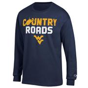  West Virginia Champion Country Roads Long Sleeve Tee