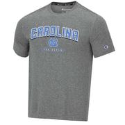  Unc Champion Heathered Impact Tee