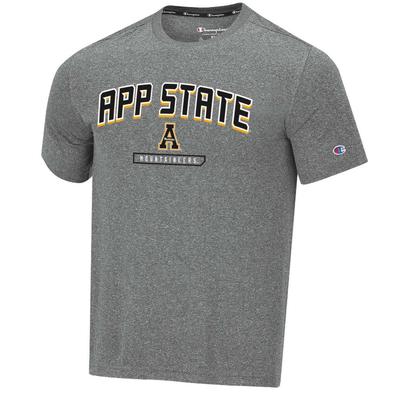 App State Champion Heathered Impact Tee