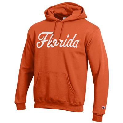 Florida Champion Script Hood