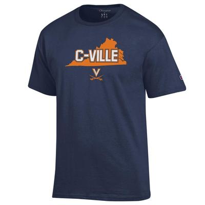 Virginia Champion C-Ville State Tee