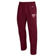  Virginia Tech Champion Powerblend Open Bottom Sweatpants