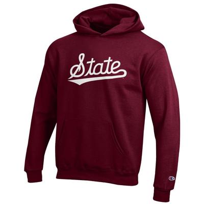 Mississippi State Champion YOUTH Script Hoodie