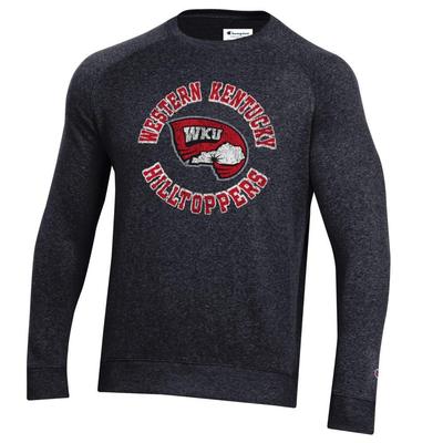 Western Kentucky Champion Vault State Triumph Fleece Raglan Crew