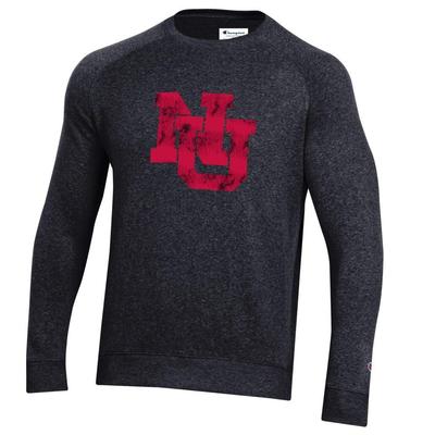 Nebraska Champion Vault Triumph Fleece Raglan Crew