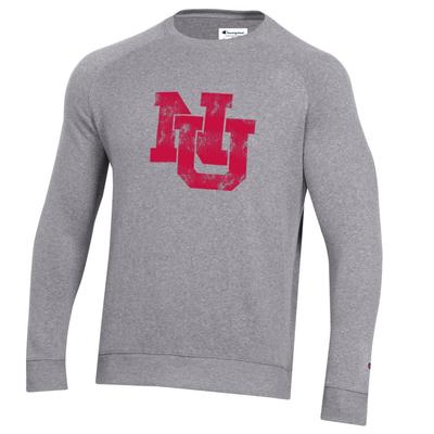 Nebraska Champion Vault Triumph Fleece Raglan Crew