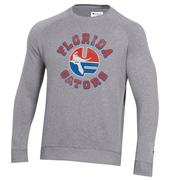  Florida Champion Vault Circle Triumph Fleece Raglan Crew