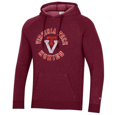 Virginia Tech Champion Vault Triumph Fleece Raglan Hoodie