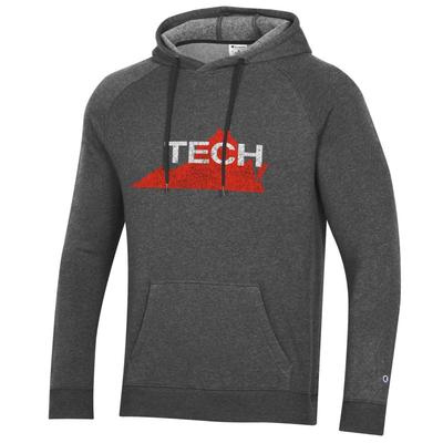 Virginia Tech Champion Vault Triumph Fleece Raglan Hoodie