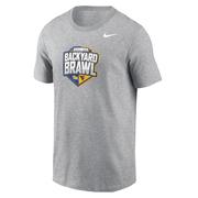  West Virginia Nike Backyard Brawl Core Cotton Tee