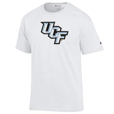 UCF Champion Giant Lunar Dust Logo Tee WHITE