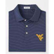  West Virginia Peter Millar Hemlock Performance Polo