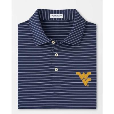 West Virginia Peter Millar Hemlock Performance Polo