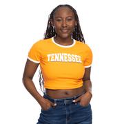  Tennessee Zoozatz Ringer Ribbed Baby Tee