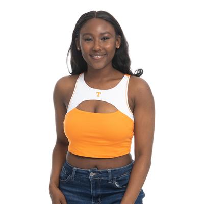 Tennessee Zoozatz Peek-a-Boo Sports Bra