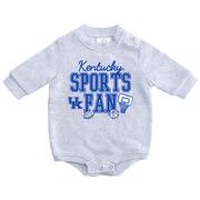  Kentucky Zoozatz Infant Sports Fan Fleece Onesie