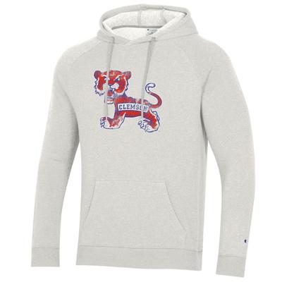 Clemson Champion Vault Triumph Fleece Raglan Hoodie