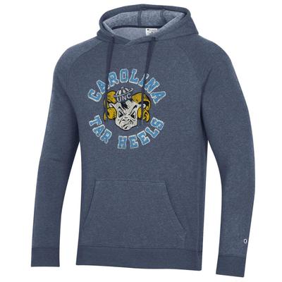 UNC Champion Vault Triumph Fleece Raglan Hoodie