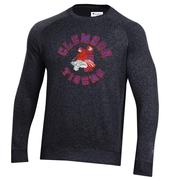  Clemson Champion Vault Triumph Fleece Raglan Crew