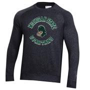  Michigan State Champion Vault Triumph Fleece Raglan Crew