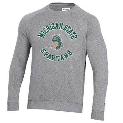 Michigan State Champion Vault Triumph Fleece Raglan Crew