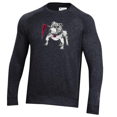 Georgia Champion Vintage Triumph Fleece Raglan Crew