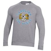  Unc Champion Vault Triumph Fleece Raglan Crew