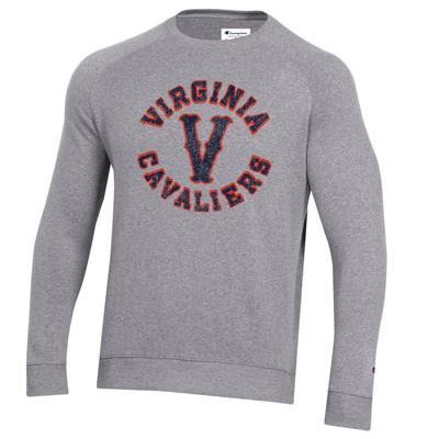 Virginia Champion Vault Triumph Fleece Raglan Crew