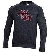  Mississippi State Champion Vault Interlock Triumph Fleece Raglan Crew