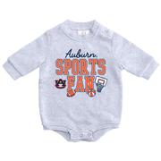  Auburn Zoozatz Infant Sports Fan Fleece Onesie