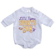  Lsu Zoozatz Infant Sports Fan Fleece Onesie