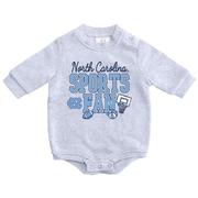  Unc Zoozatz Infant Sports Fan Fleece Onesie