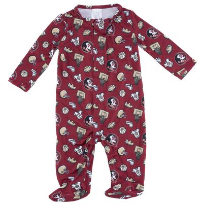 Florida State Zoozatz Infant Sports Magnetic Footie