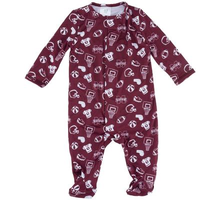 Mississippi State Zoozatz Infant Sports Magnetic Footie