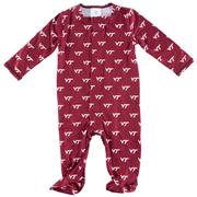  Virginia Tech Zoozatz Infant Magnetic Footie