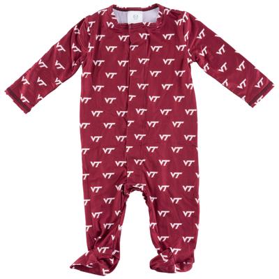 Virginia Tech Zoozatz Infant Magnetic Footie