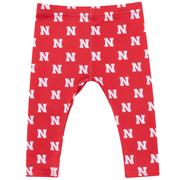  Nebraska Zoozatz Infant Leggings