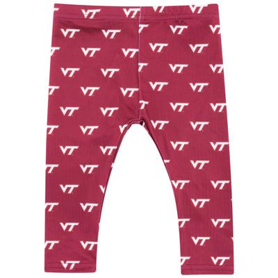 Virginia Tech Zoozatz Infant Leggings