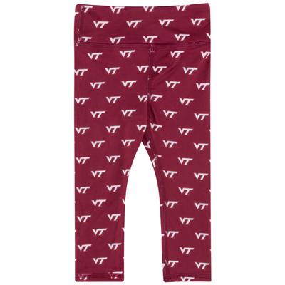 Virginia Tech Zoozatz Toddler Leggings