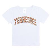  Tennessee Zoozatz Youth Checkerboard Arch Wordmark Tee