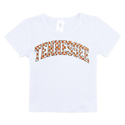 Tennessee Zoozatz YOUTH Checkerboard Arch Wordmark Tee