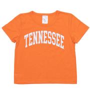  Tennessee Zoozatz Youth Glitter Arch Wordmark Tee