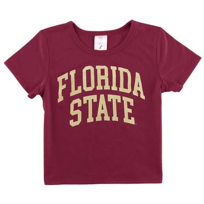 Florida State Zoozatz YOUTH Glitter Arch Wordmark Tee