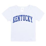  Kentucky Zoozatz Youth Glitter Arch Wordmark Tee