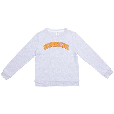 Tennessee Zoozatz YOUTH Outlined Chenille Fleece Crew