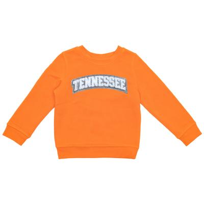 Tennessee Zoozatz Toddler Glitter Arch Fleece Crew