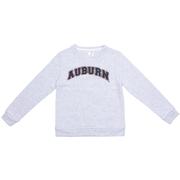  Auburn Zoozatz Youth Outlined Chenille Fleece Crew