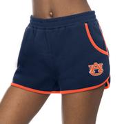  Auburn Zoozatz Fleece Embroidered Short