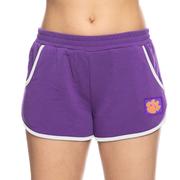  Clemson Zoozatz Fleece Embroidered Short